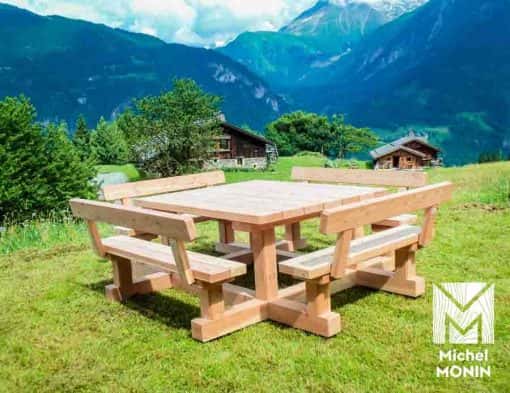 Table-banc Bisanne