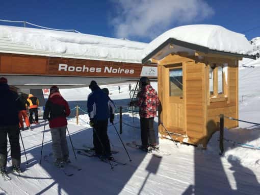 Guérite domaine skiable