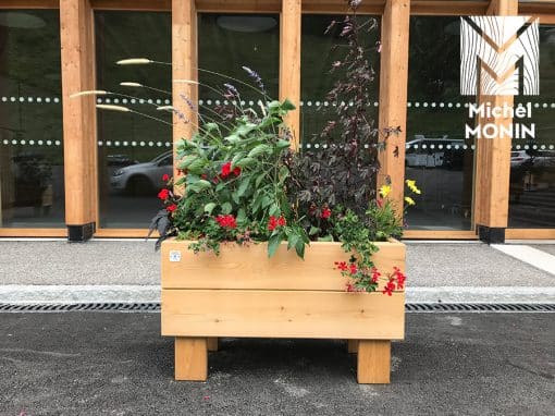 Jardinière Basics Pieds bois