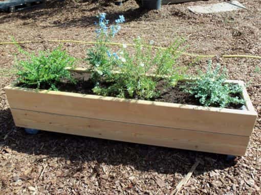 Jardinière Basics pieds métalliques – Image 2
