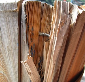 Réparation d’éléments en bois