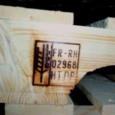 Traitement NIMP15 – Emballage export