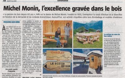 On parle de nous dans le journal La Savoie !