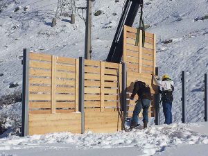 habillage en bois