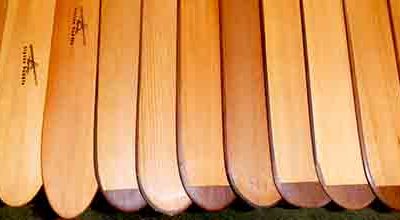 Alpine Paddle, ou l’art de la pagaie en bois.