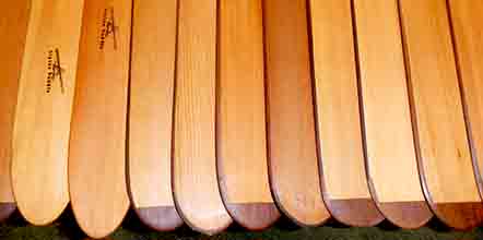 Alpine Paddle, ou l’art de la pagaie en bois.