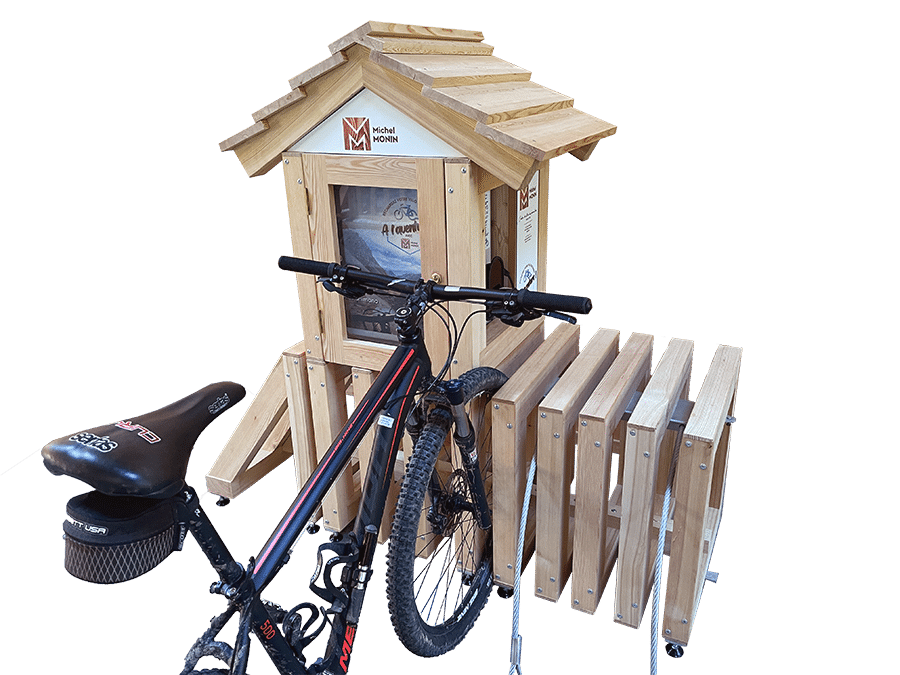 NOUVEAU – Notre râtelier bois modulable à vélos électriques !