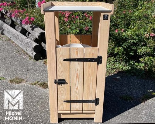 Corbeille à déchets dépose plateau