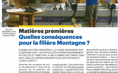 Matières premières, quelles conséquences pour la filière Montagne ?