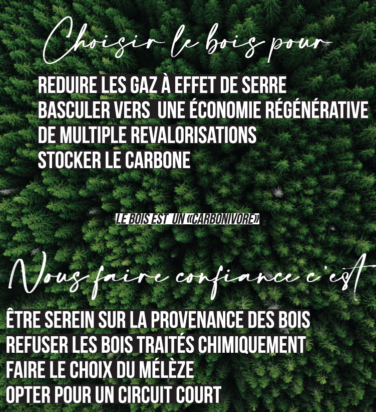 bois local environnement amenagement durable