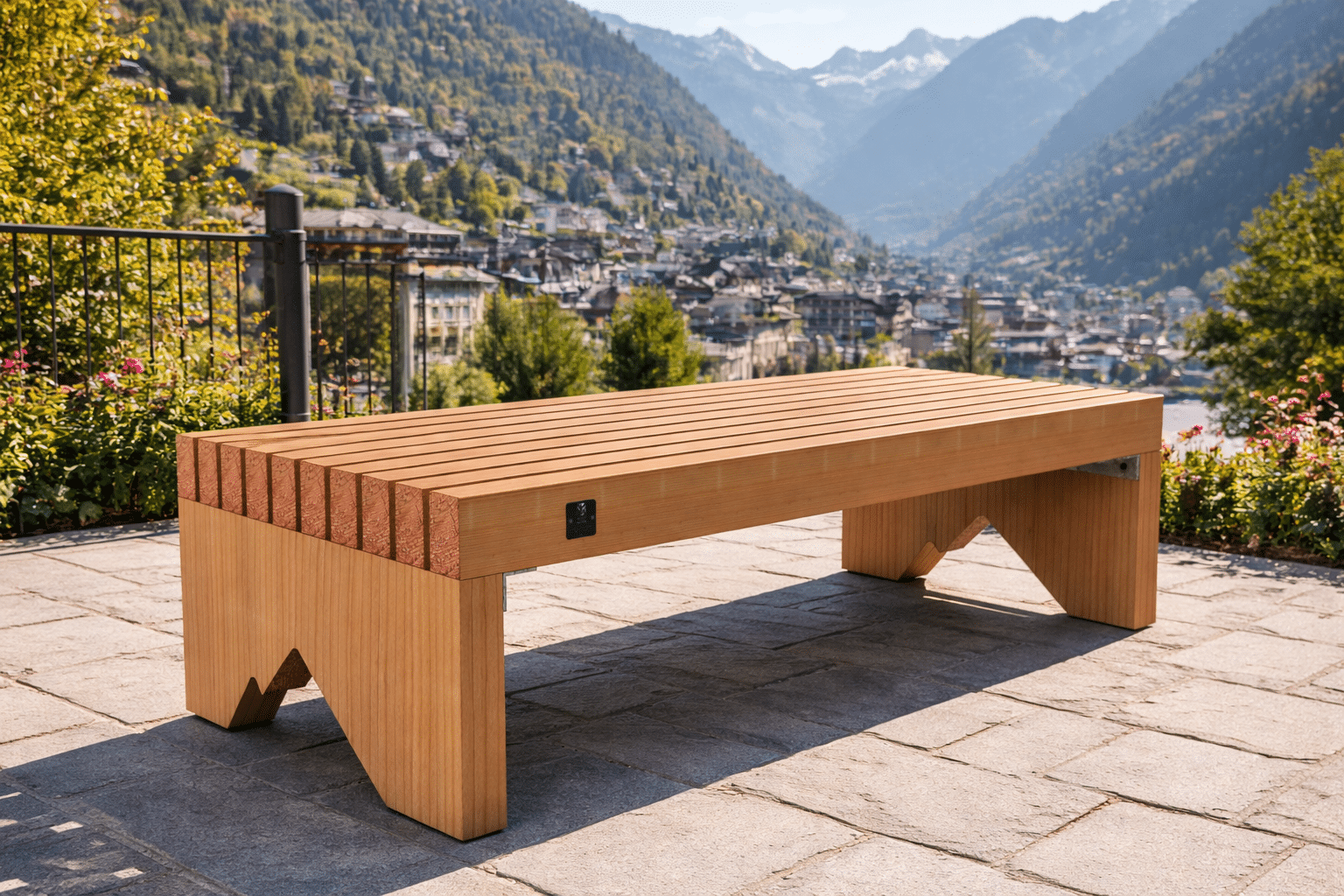 Banc Lécherain piétements découpés montagne