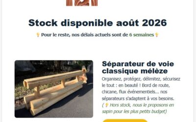 Stock août 2026