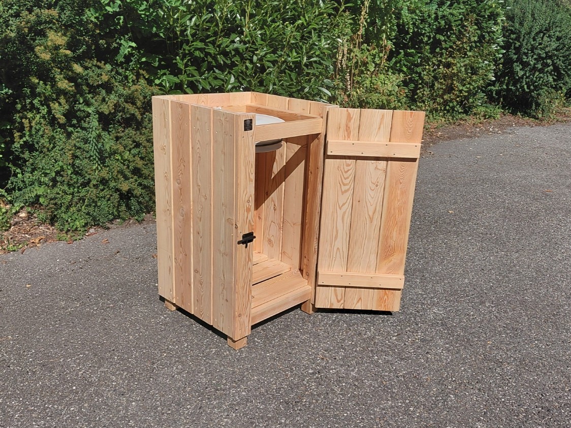 Corbeille à déchets sans toit – Image 2